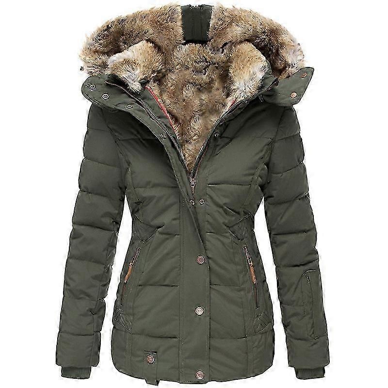 Women’s Down Coat Winter Regular Warm Casual Daily Jacket Long Sleeve
