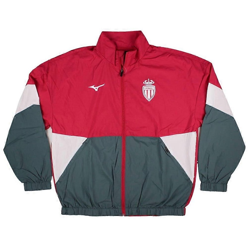 2025-2026 AS Monaco Retro Woven Jacket (Red)